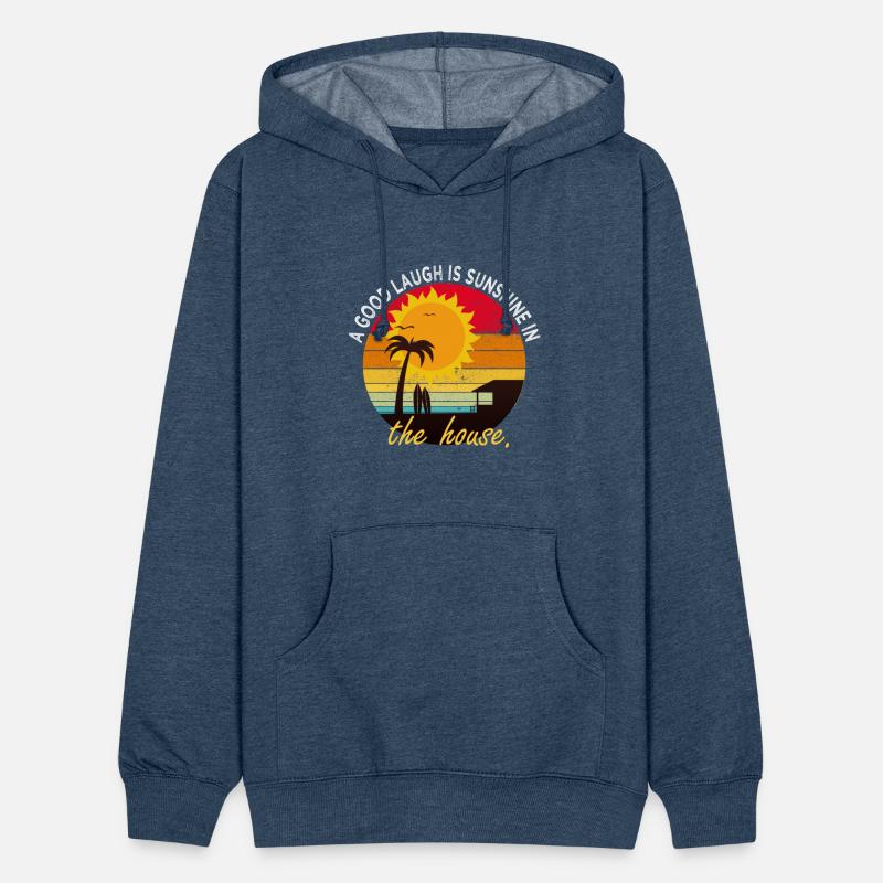 A good laugh is sunshine in the house.