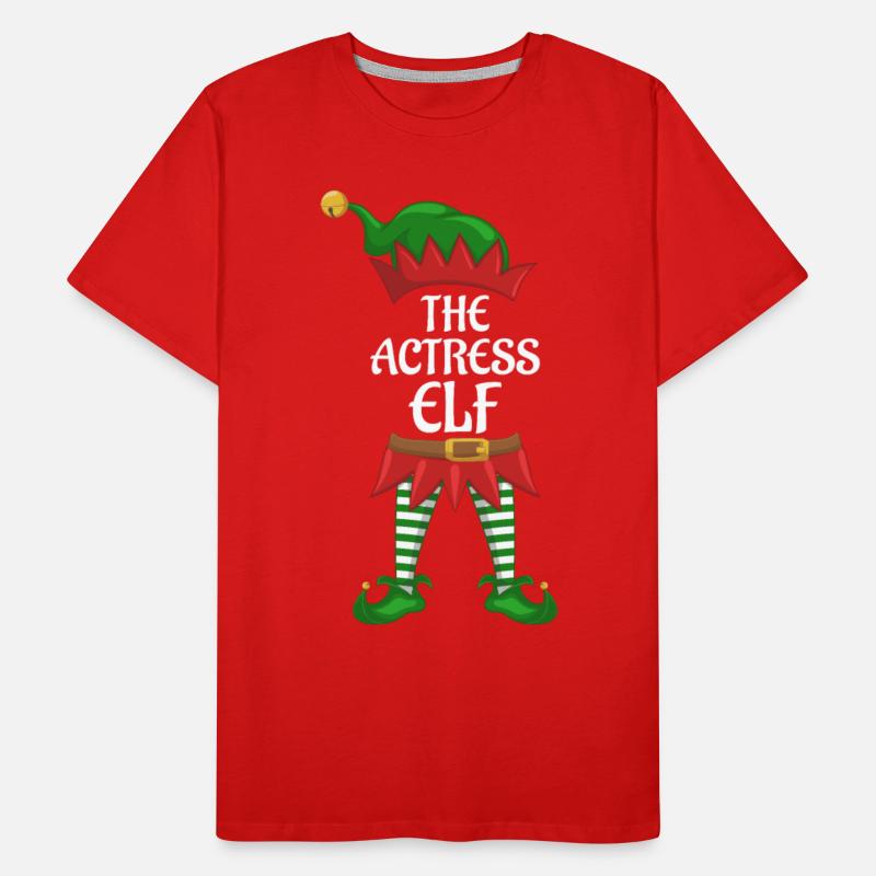 Actress Elf Family Matching Group Christmas Party