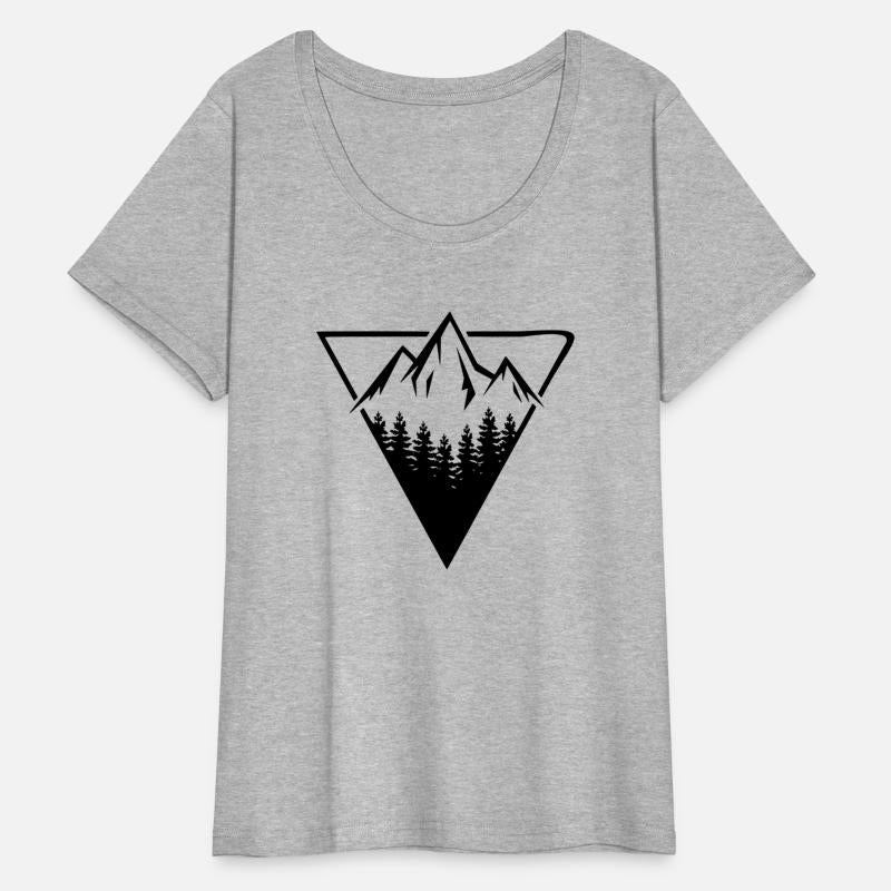 Beautiful landscape Nature Hand Drawn illustration