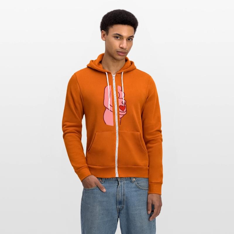 belly heart pregnant woman