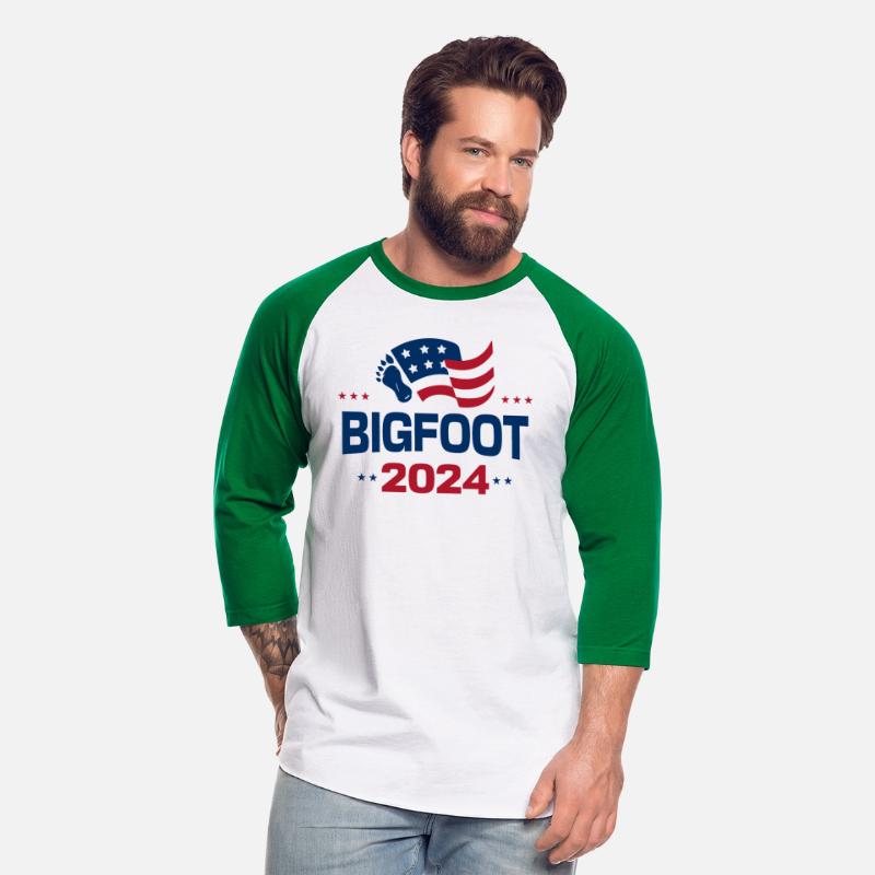 Bigfoot 2024 - Patriotic Cryptid Election Slogan
