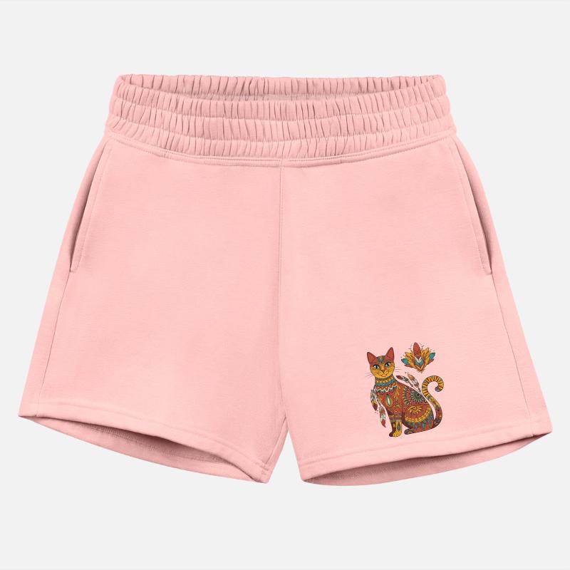 Boho Mandala Cat – Tribal Art Vibes