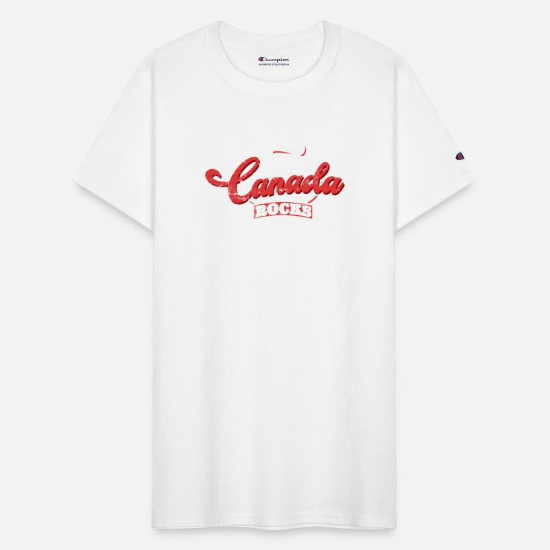 Canada Rocks Curling Stone Curler Canadian Flag