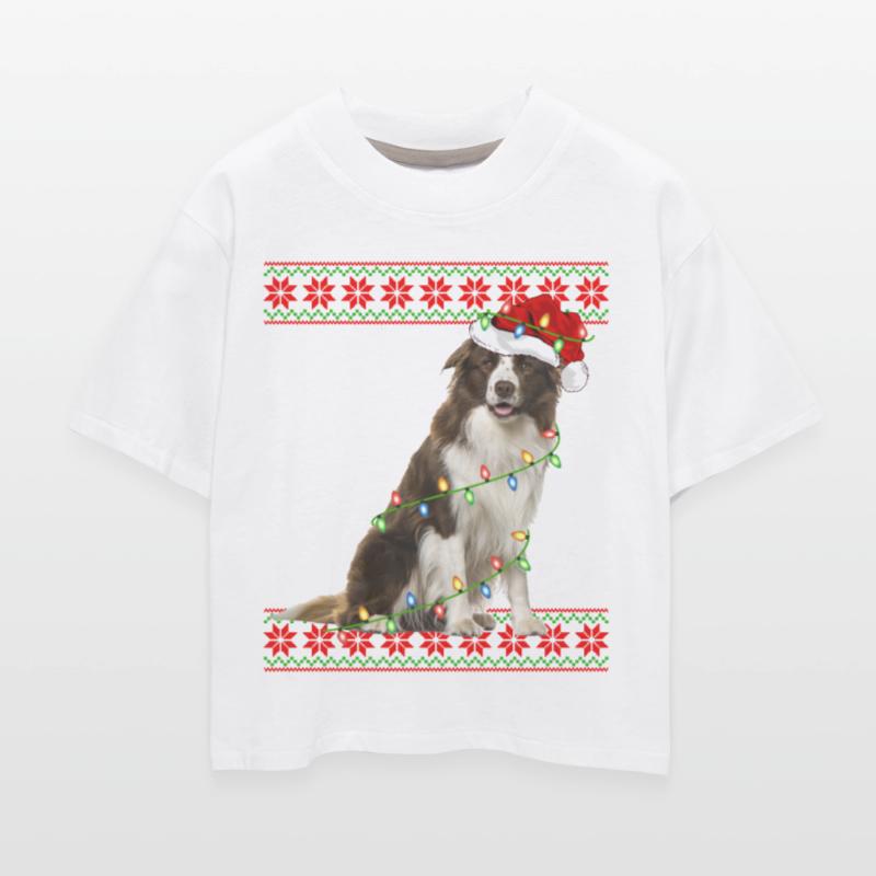 Collie Dog Ugly Christmas