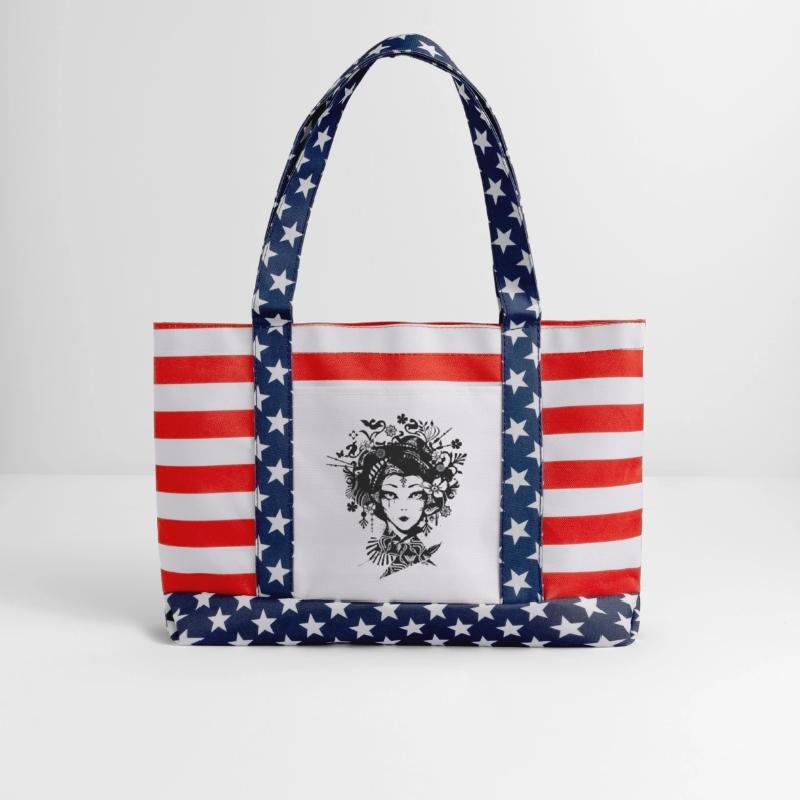 Elegant geisha with ornate ornaments