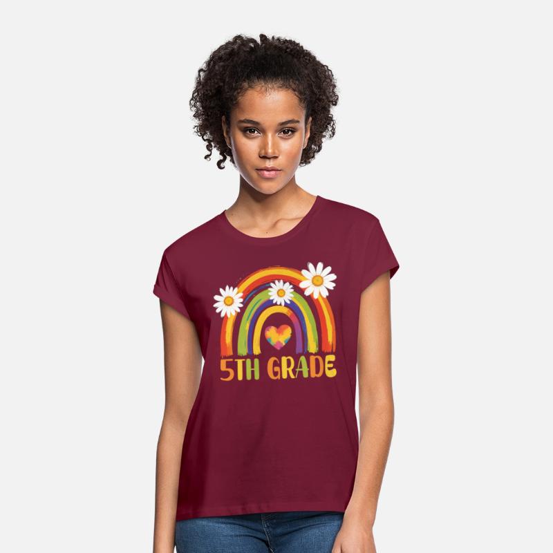 Fifth Grade Rainbow Back to School 5th Grade