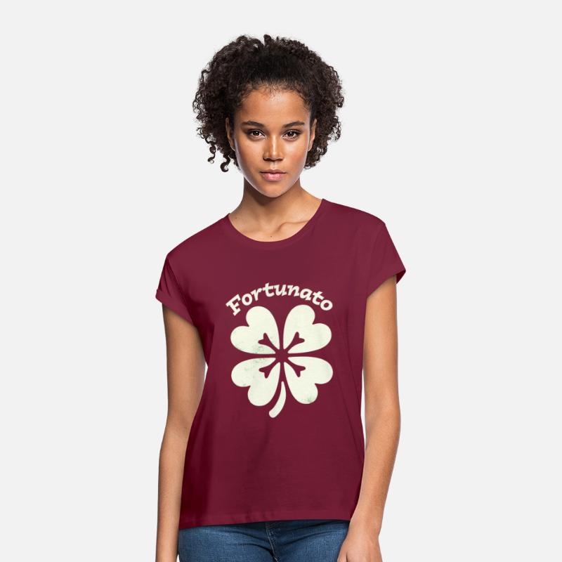 Fortunato Emblem Distressed Four-Leaf