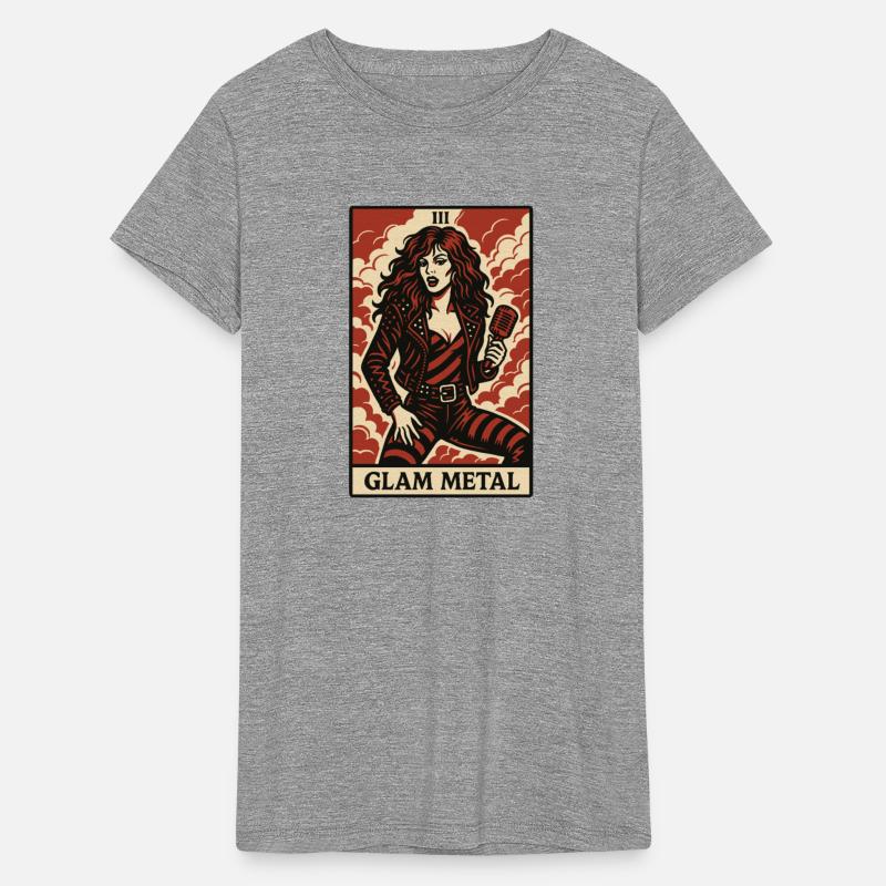 Glam Metal Tarot Card – Fierce, Flashy, and Loud