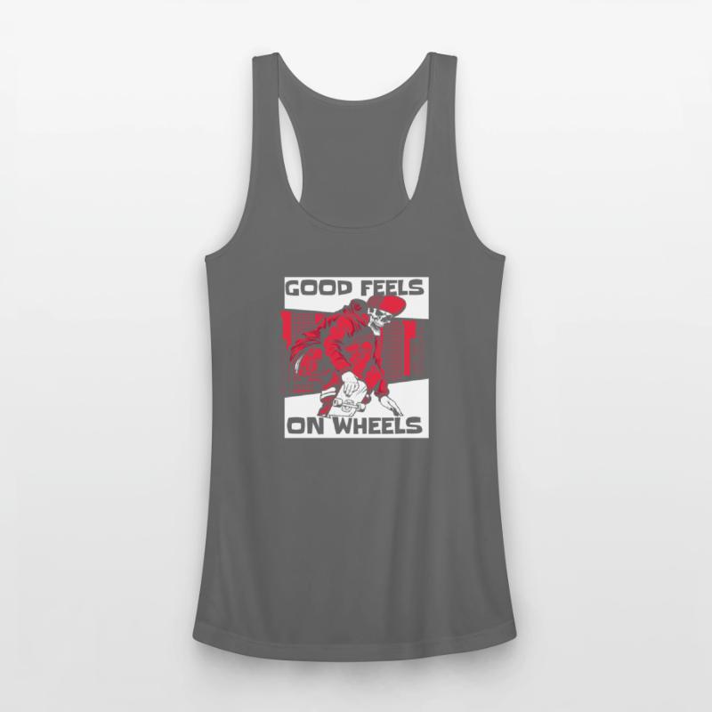 Good Feels On Wheels Skatergirl Skaterboy