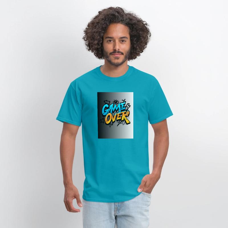 Graffiti Style Game Over Illustration