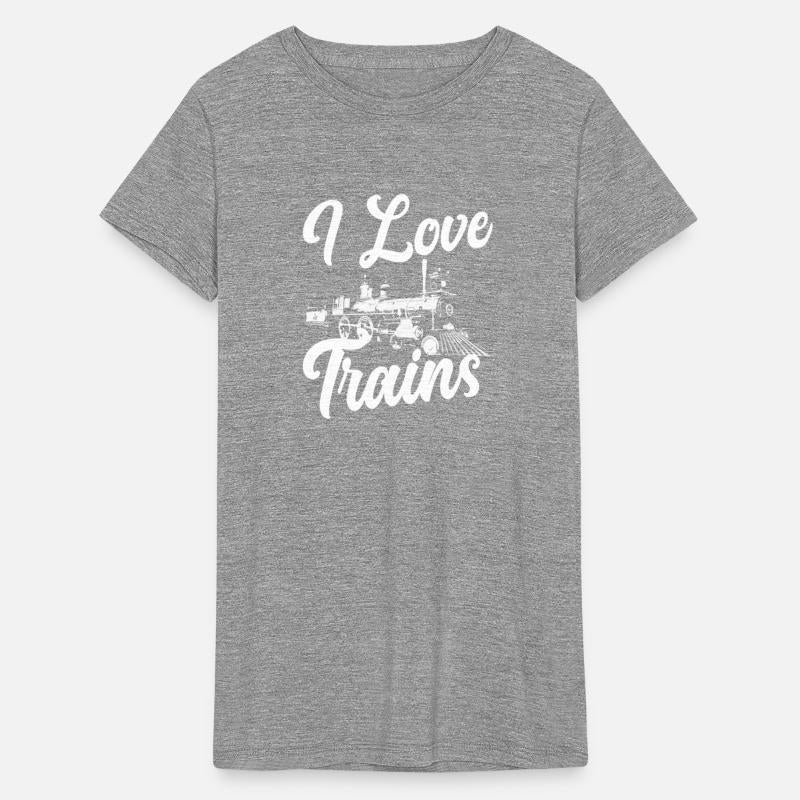 I Love Trains Hobby Train Spotter