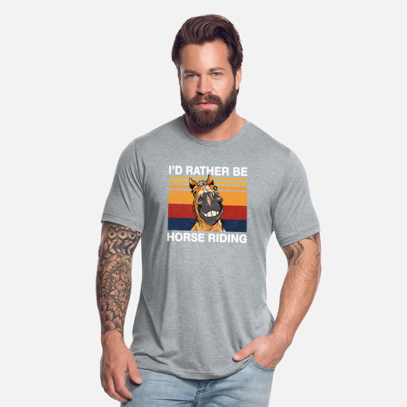 I would rather be horse Riding stable horseback