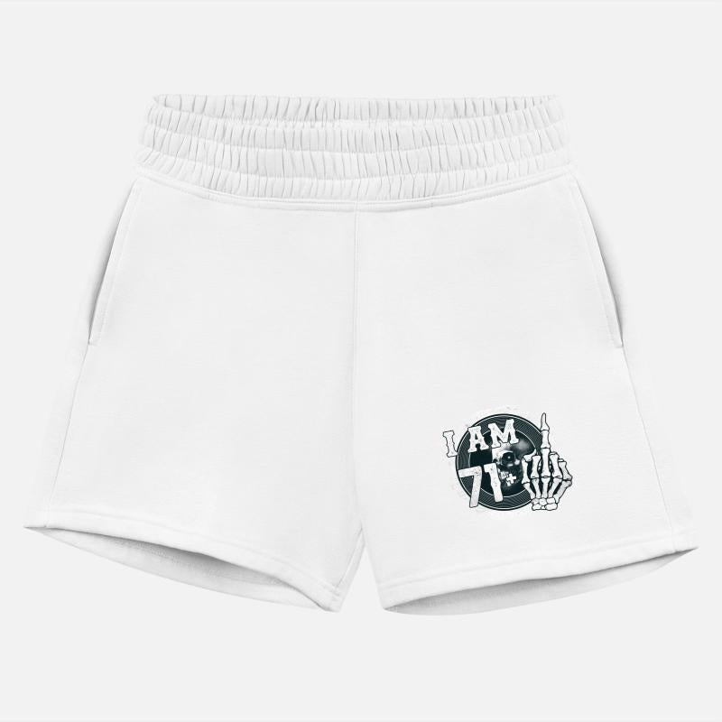 I'm 71 plus 1 middle finger Skull funny 72nd