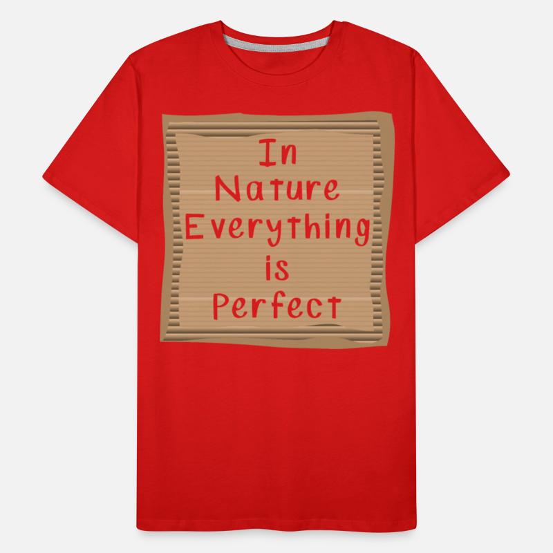 In Nature Everything is perfect