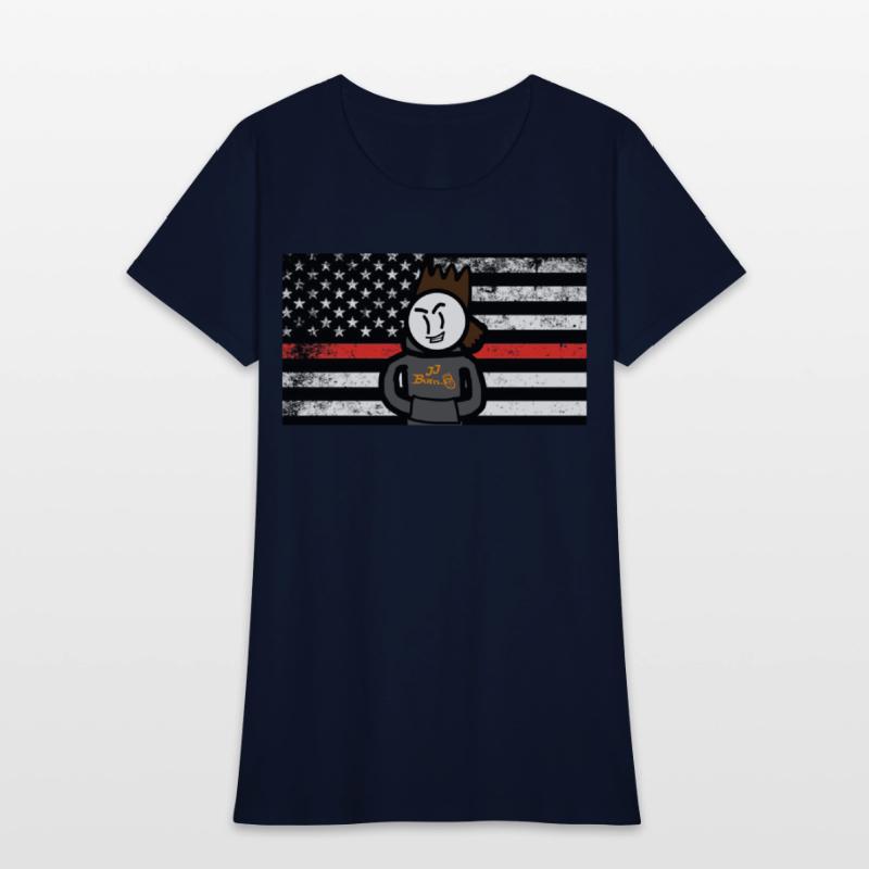 JJ Burn-o Stickman fire flag