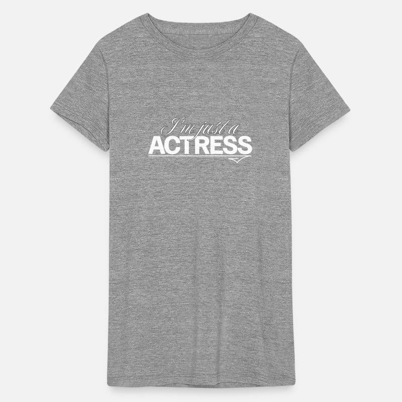 Job Design T-shirt Actress
