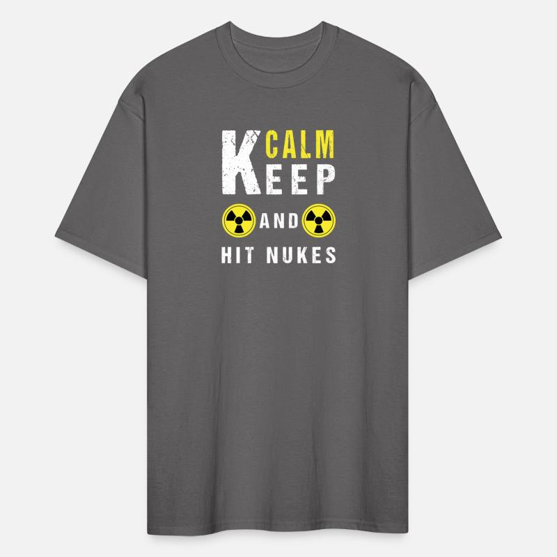 keep calm and hit nukes. Essential T-Shirt