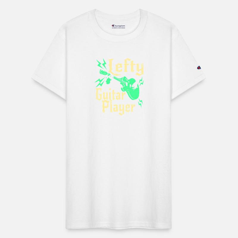 Left Handed Guitar Player Bass Electric Acoustic