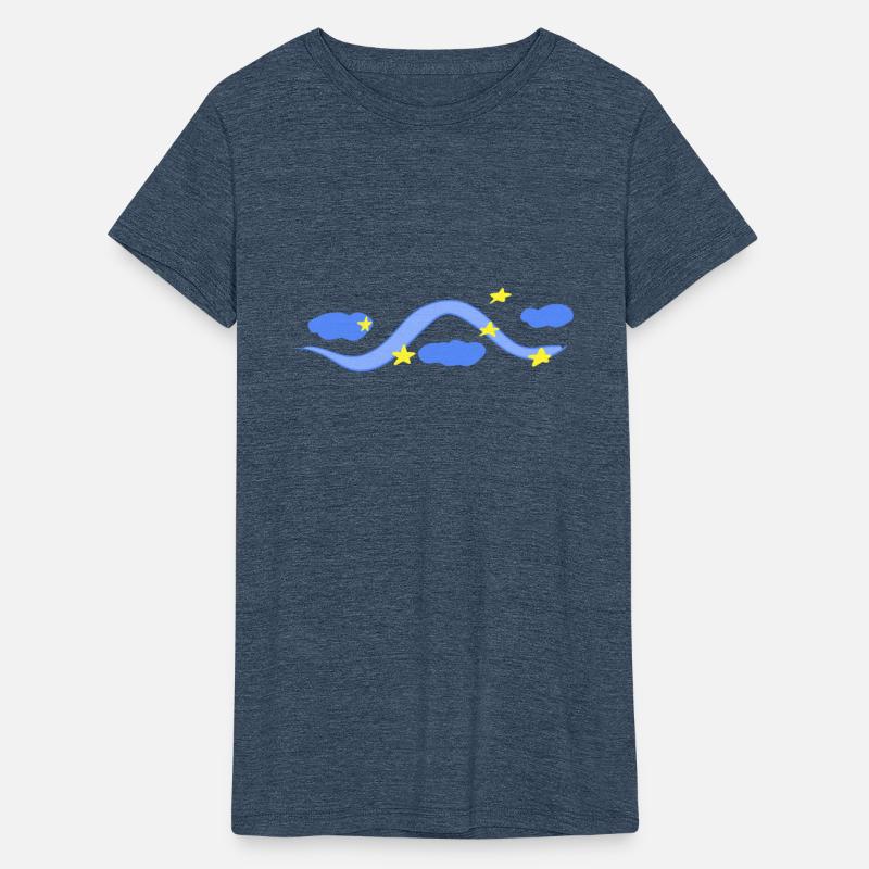 line dash blue clouds sky night star