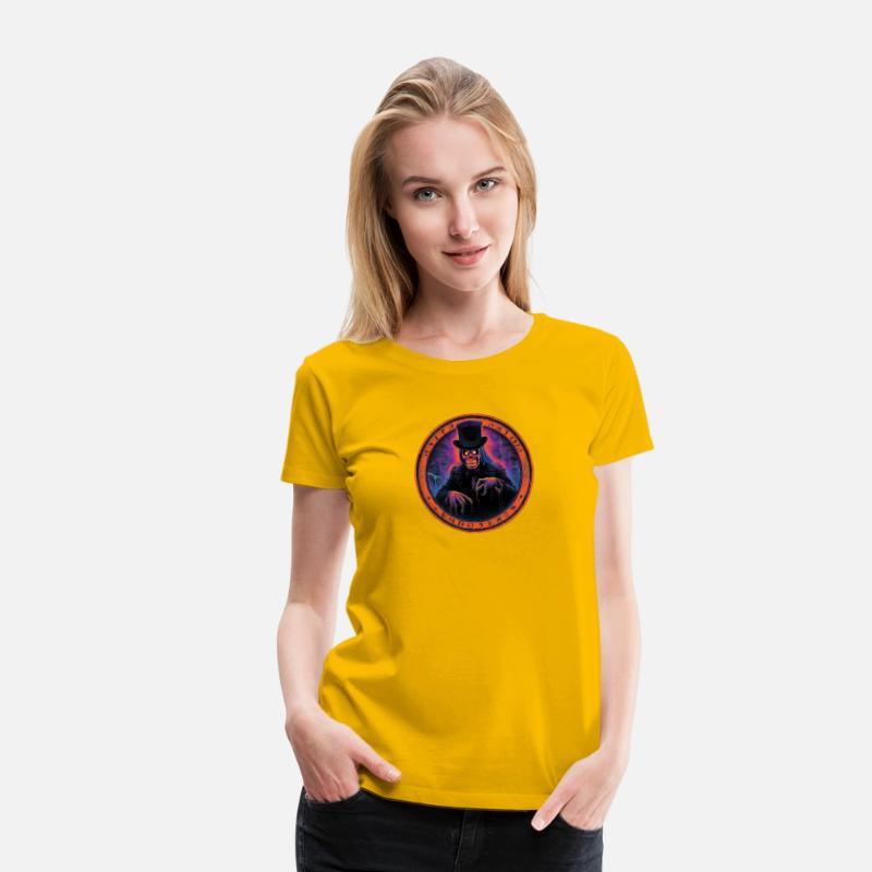 Mortimer Nightshade – Haunted Host Emblem Tee