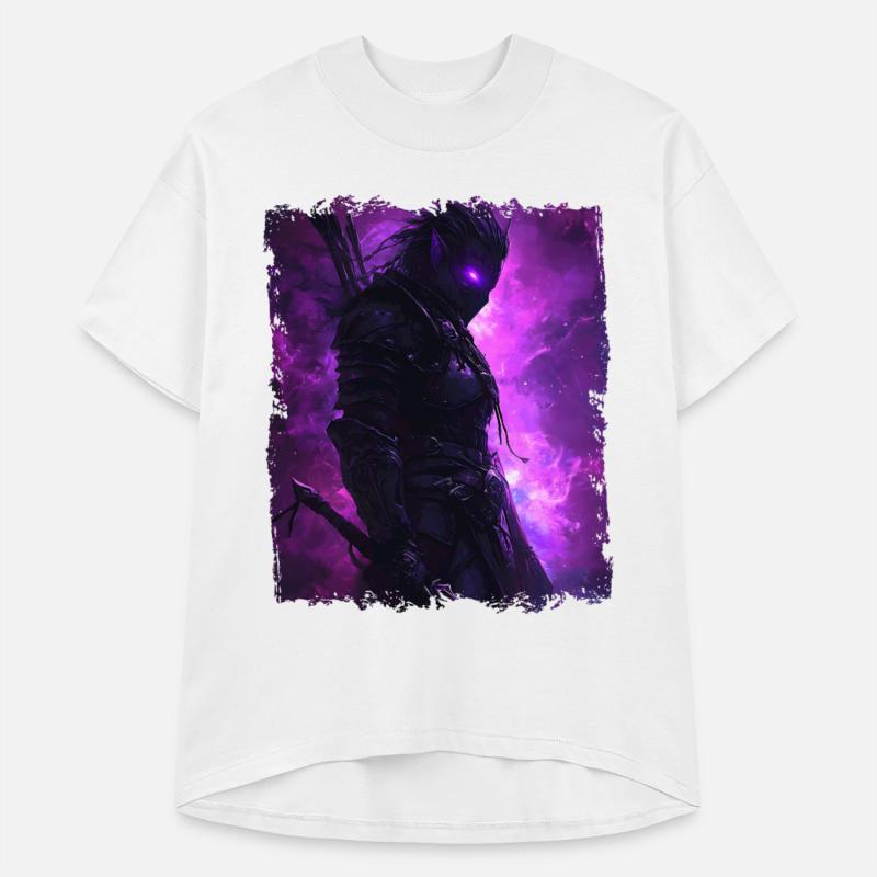 Mysterious Elf With A Purple Look