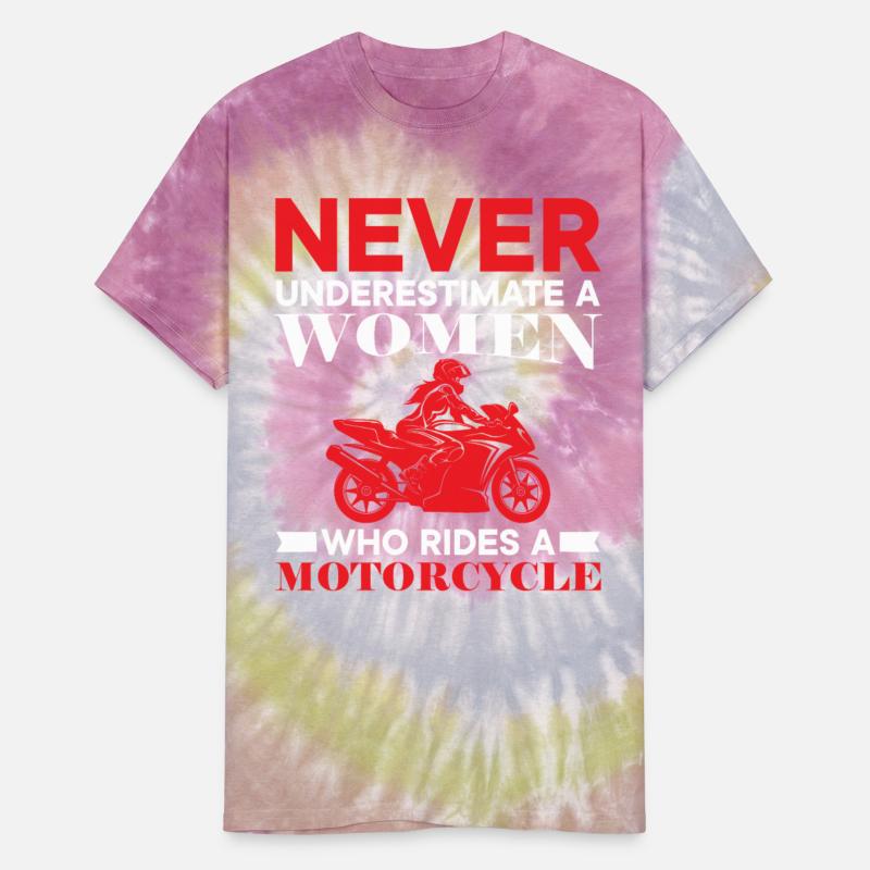 Never Underestimate A Women Who Rides A Motorcycle