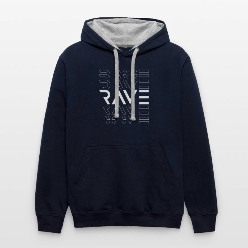 rave music minimal design