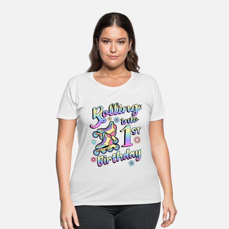 Rolling Into 1st Birthday Roller Skater Inline