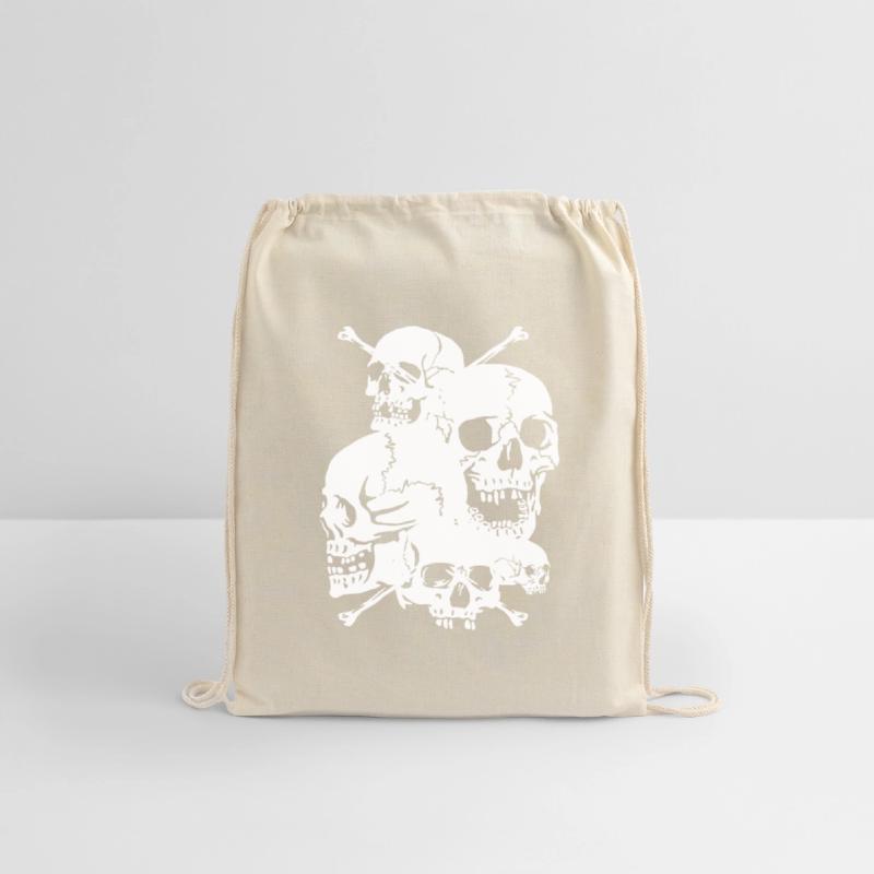 Skull and Bones White design