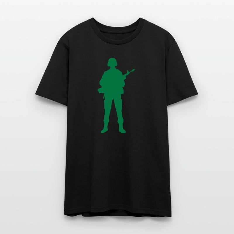 Soldier USA Army and Gun