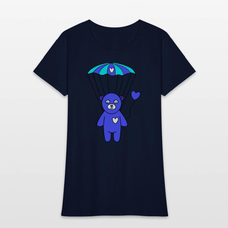 Teddy Bear - The Blue Skydiver