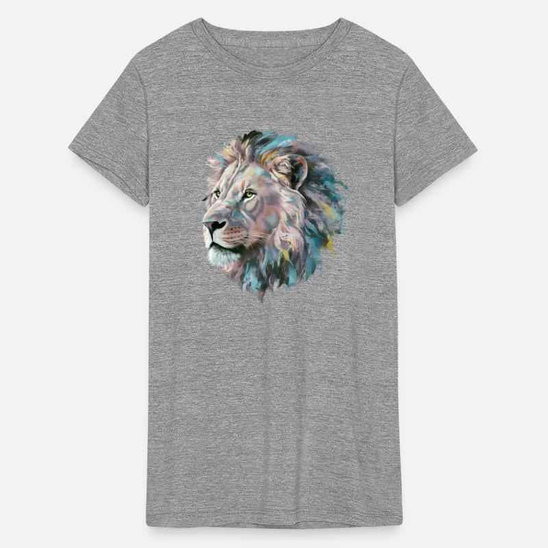 The King of the Savanna and His Pastel Toned Juba