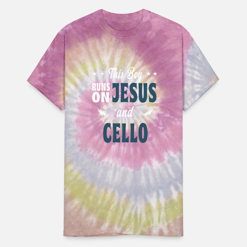 This boy runs on Jesus and cello