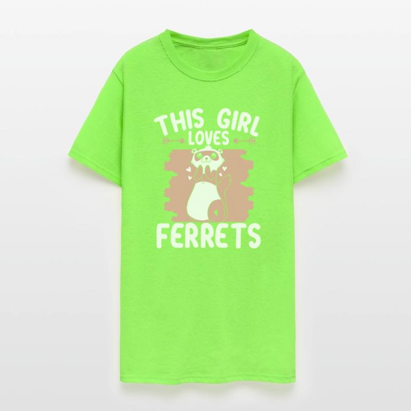 This Girl Loves Ferrets Animal Ferret Owner