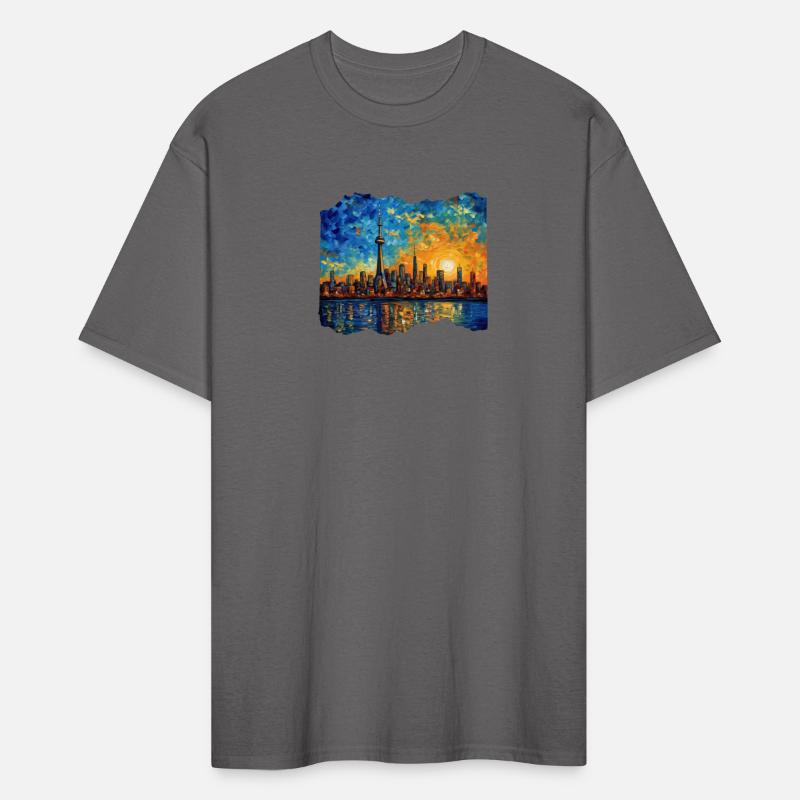 Toronto Nights A Van Gogh Inspired Skyline