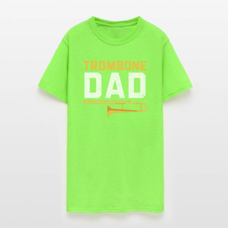 Trombone Dad Instrumentalist Musician Fathers Day