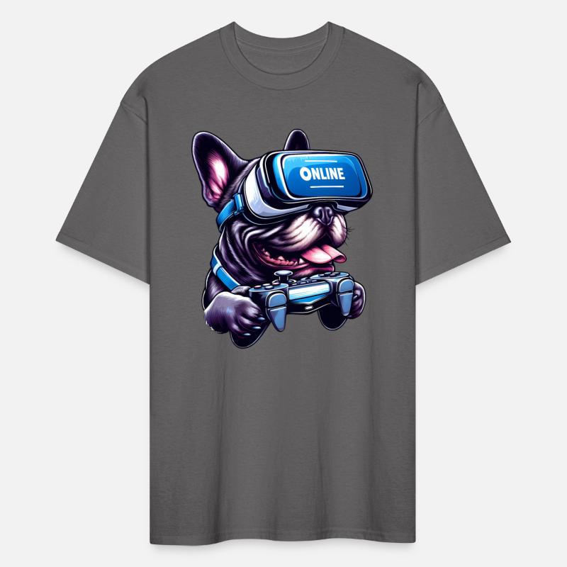 VR Gamer design for French Bulldog lovers