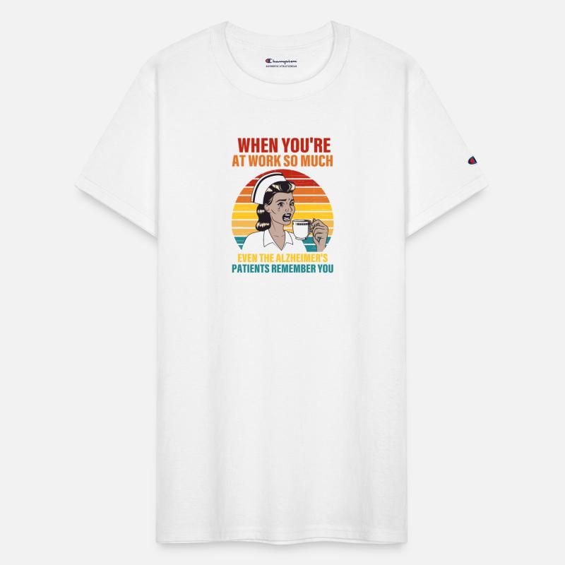 You're At Work So Much Even The Alzheimer's