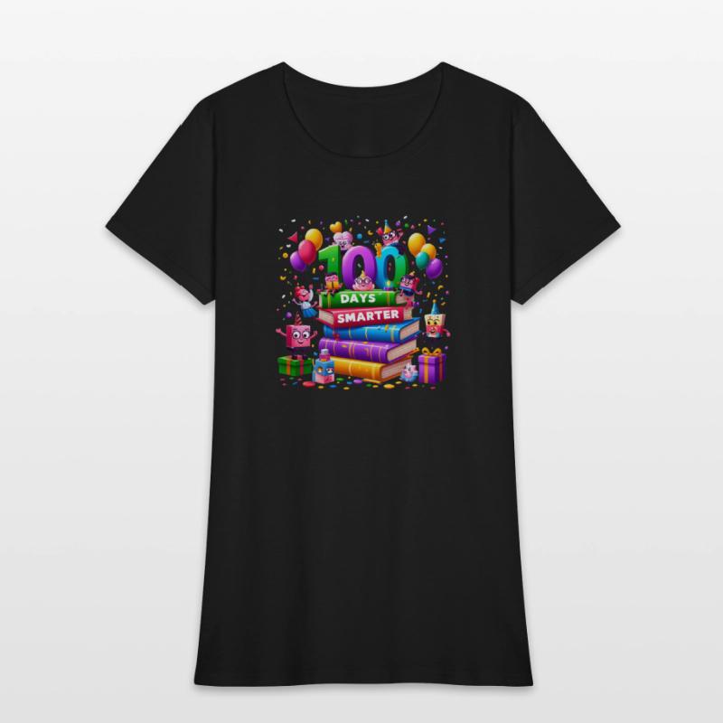 100 Days Smarter School Celebration T-Shirt