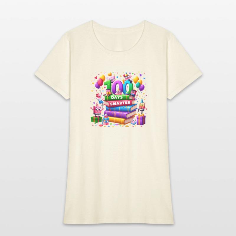 100 Days Smarter School Celebration T-Shirt
