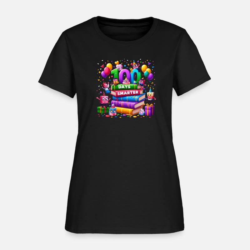 100 Days Smarter School Celebration T-Shirt