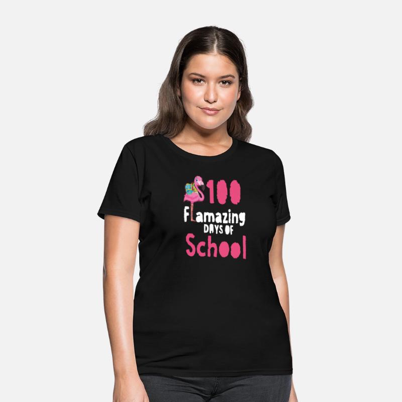 100th flamazing days of school flamingo