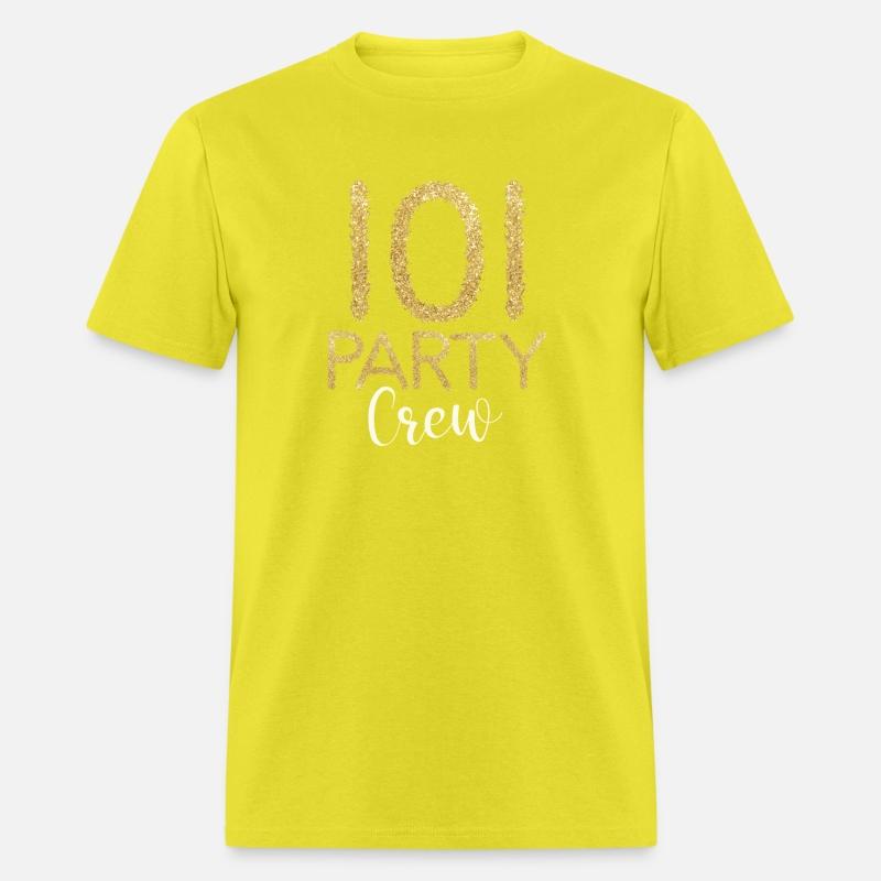 101 Party Crew Birthday Family Matching Party Team