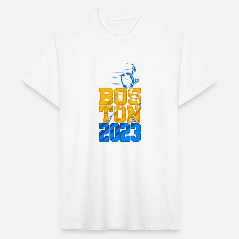 2 Sided Boston 2023 Marathon Training Qualified