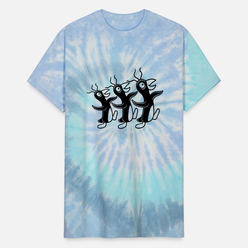 3 Crazy Penguins Run Stupid Team Friends Crew Cool