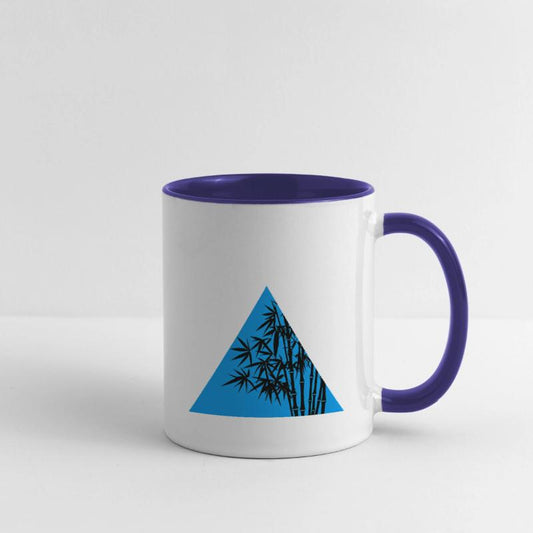 A Blue Triangle and Bamboo