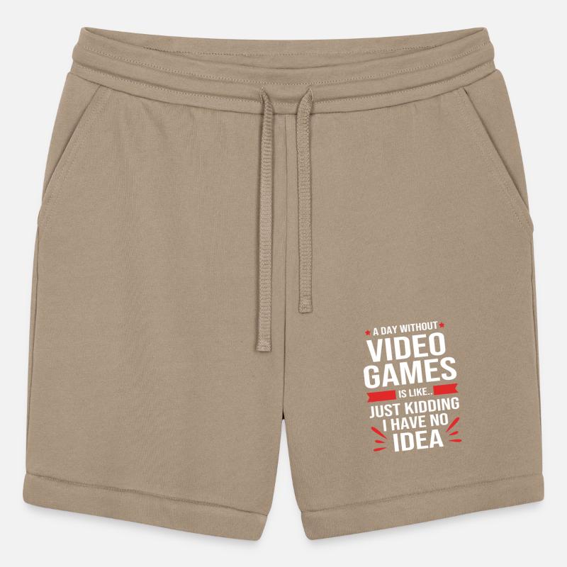 A Day Without Video Games Funny Video Gamer Men