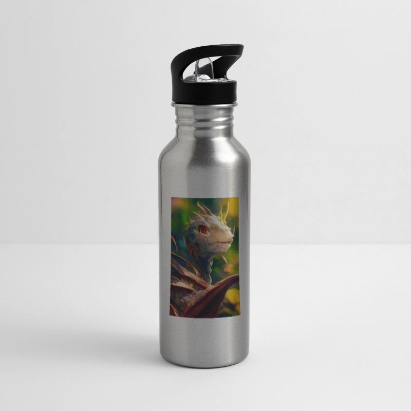 A fabulous mystical dragon in the jungle. A