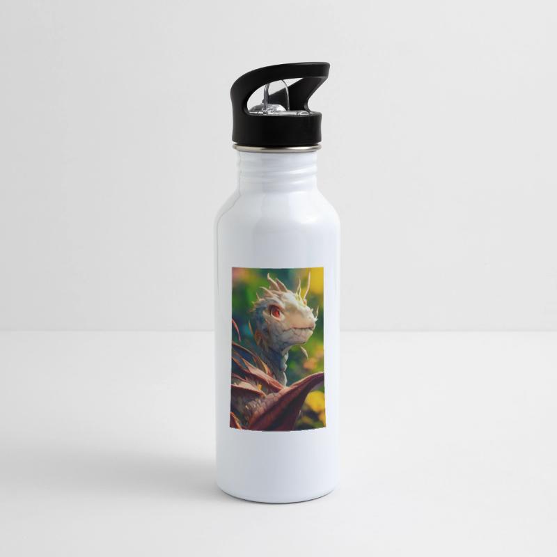 A fabulous mystical dragon in the jungle. A