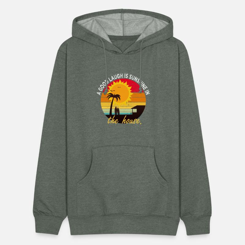 A good laugh is sunshine in the house.